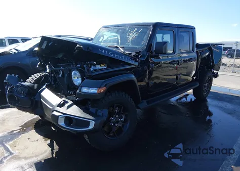 2025 Jeep Gladiator High Tide z USA, uszkodzony, nr VIN 1C6PJTAG3SL541562